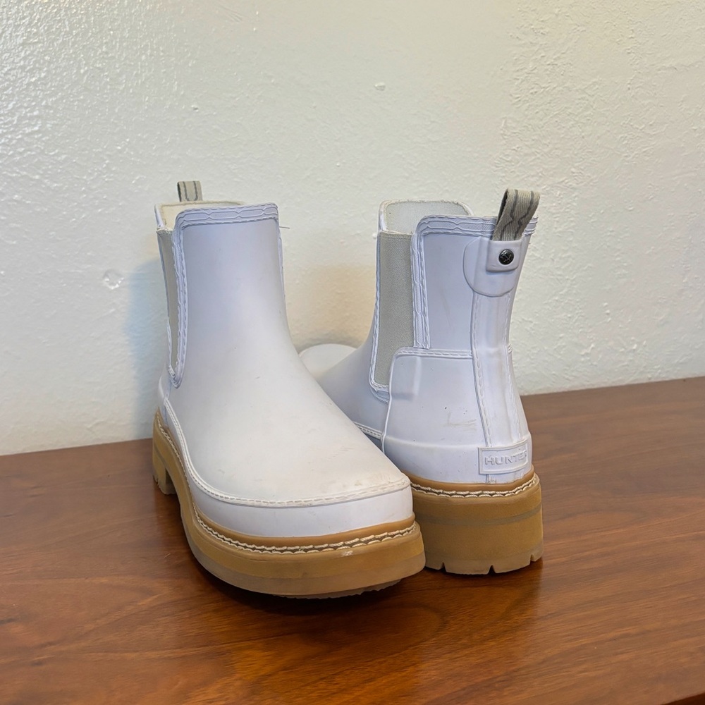 Baby Blue HUNTER Chelsea Boots